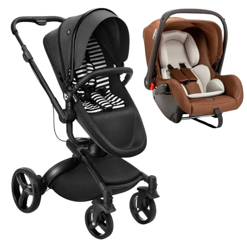 Carrinho de Passeio Candy X e Bebê Conforto - Litet