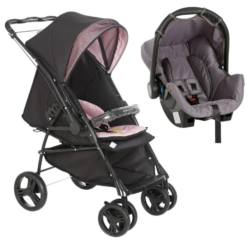 Carrinho de Bebê Maranello ii e Bebê Conforto - Galzerano