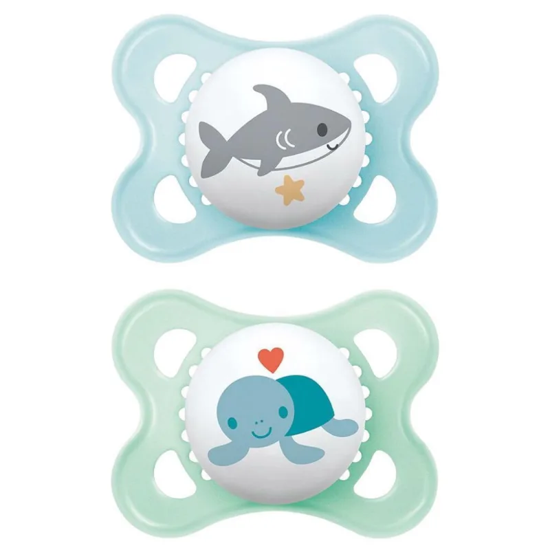 Chupeta Tubarão E Tartaruga (0-6M) - Mam