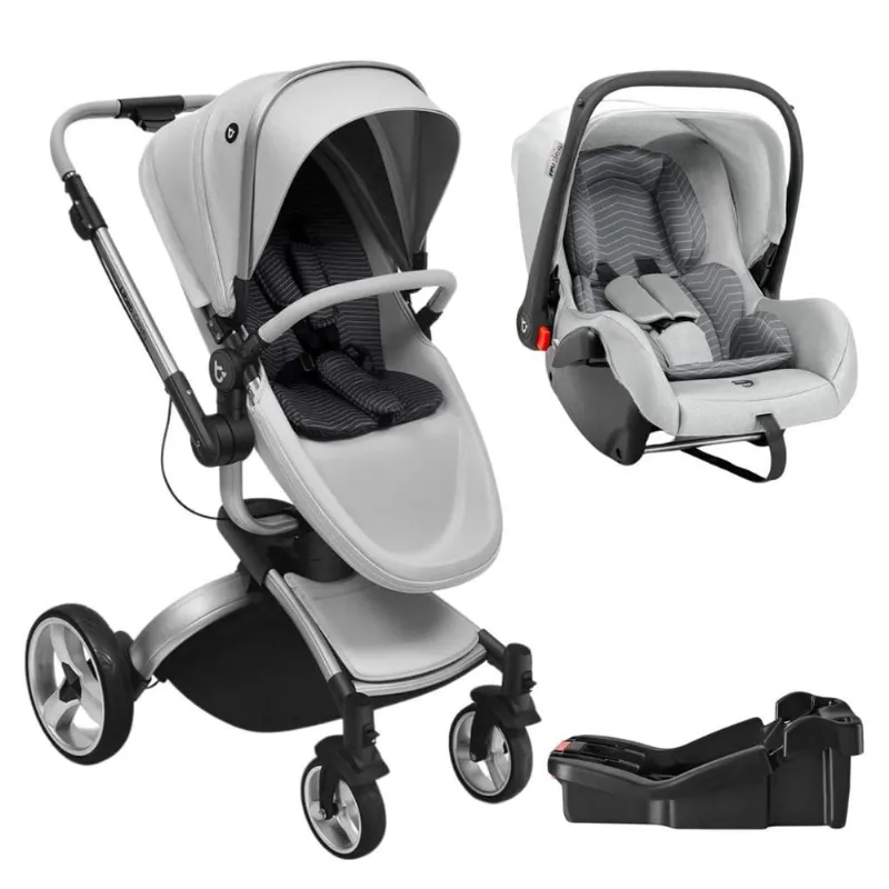 Carrinho De Passeio Moisés Candy c/ Bebê Conforto e Base