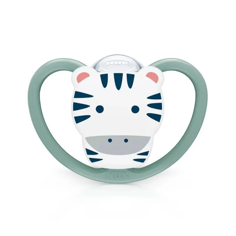 Chupeta Space Silicone Zebra (18 + ) - Nuk