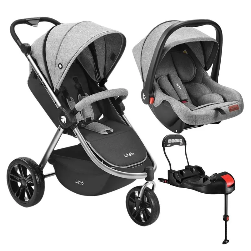 Carrinho De Bebê Jogger Sway Com Bebê Conforto E Base Isofix