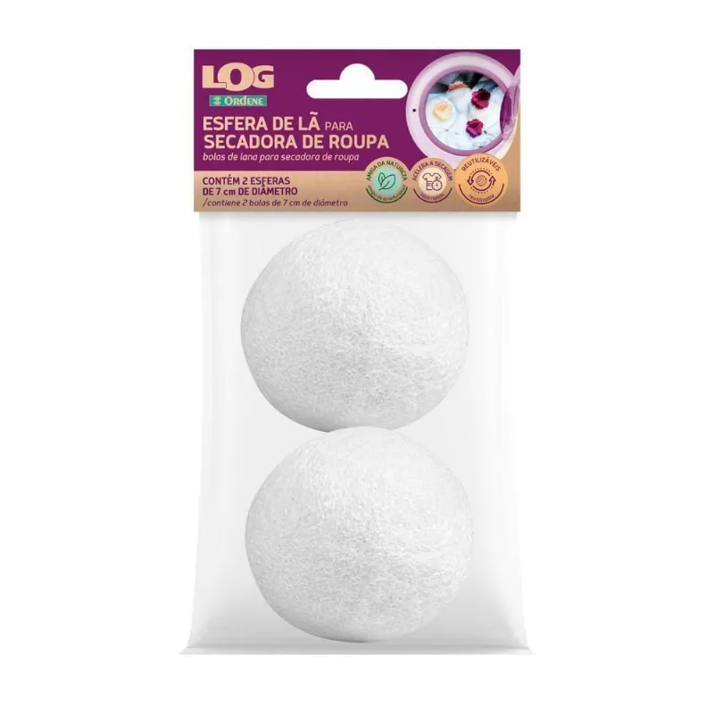 Esfera De Lã Para Secar Roupa Log Ordene - Ordene
