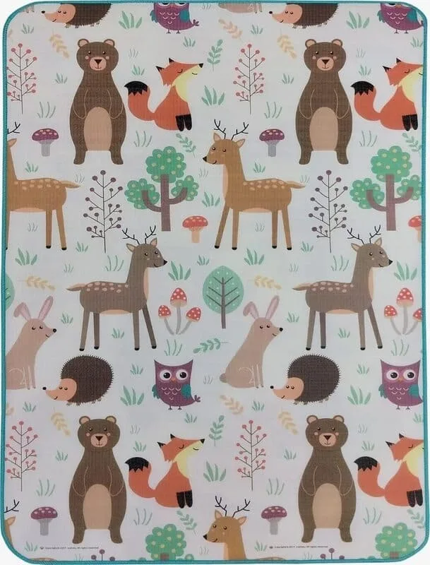 Tapete Atividades Dupla Face 180x200cm Tribo Animal, Ibimboo - Ibimboo