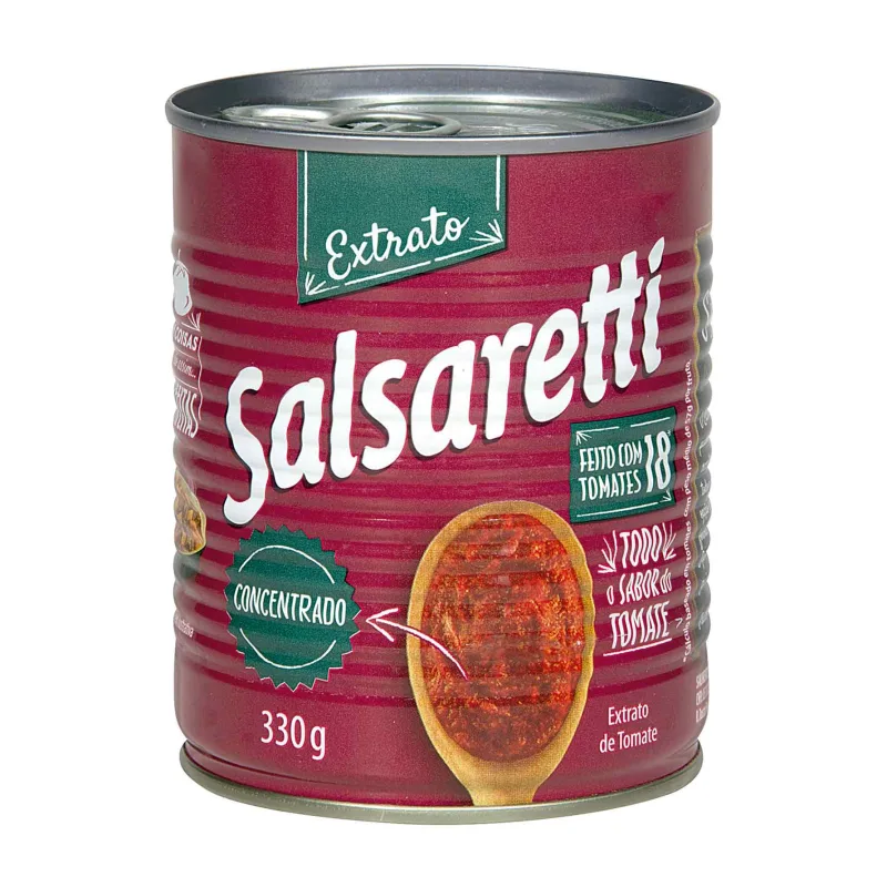 Extrato de Tomate Salsaretti 330g - Salsaretti