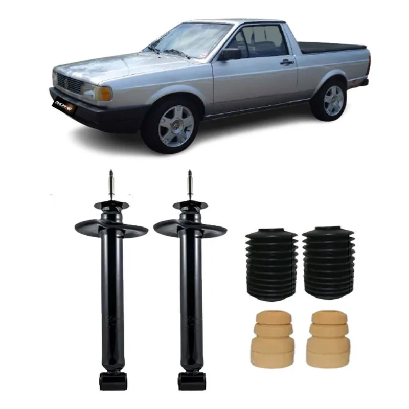 Kit Amortecedor Traseiros + Batente - Saveiro 1994 95 96 97