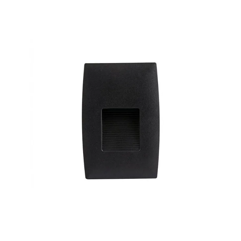 Balizador Venatici de Embutir LED 2W Bivolt IP65 3000K Preto Astraled - ASTRALED