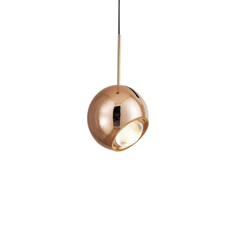 Lustre Pendente Astraled Revati Pt-9125 Dourado Brilho Led Bivolt