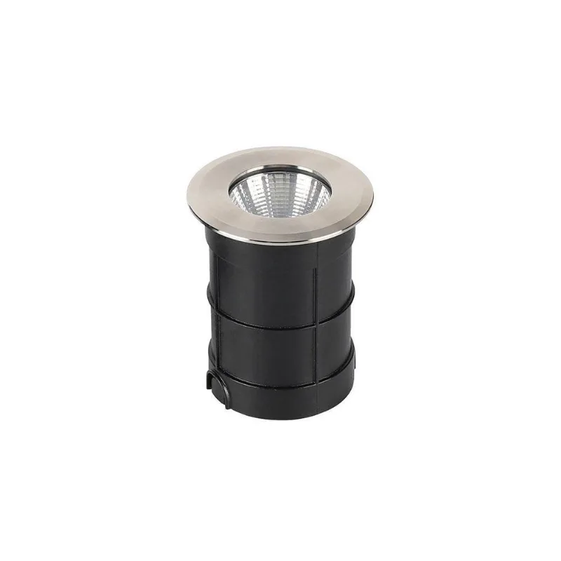Embutido de Solo LED Zirco ES-6931 3W Bivolt IP 67 Prata Astraled