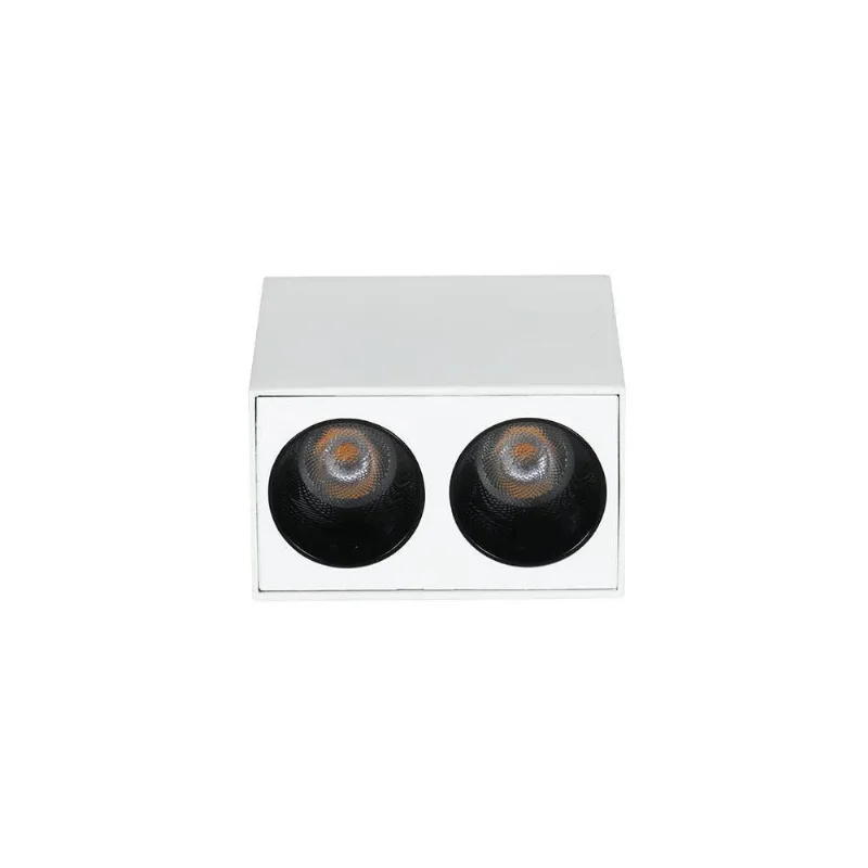Spot Downlight LED Ashok 4W IRC 90 24 graus 4000K Branco e Preto Astraled - ASTRALED