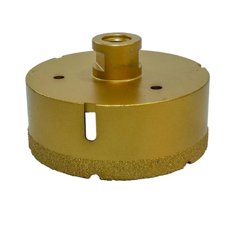 Serra Copo Diamantada para Esmerilhadeira Guepar Serra Copo Diamantada para Esmerilhadeira 75mm Guepar