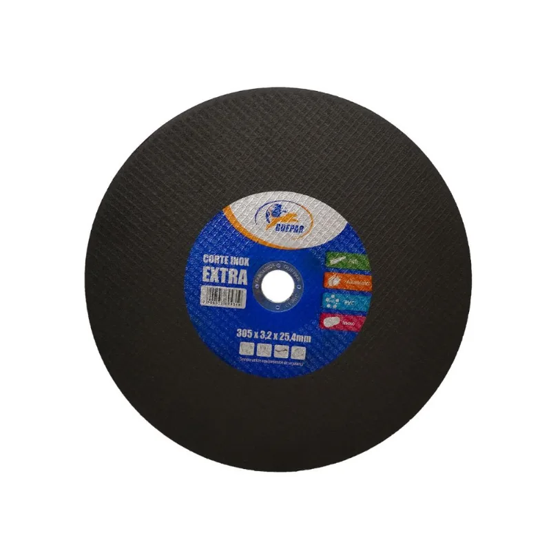 Disco de Corte para Aço Inox com 5 Unidades Guepar Disco de Corte para Aço Inox 305x3,2x25,4 com 1 Unidade Guepar - GUEPAR