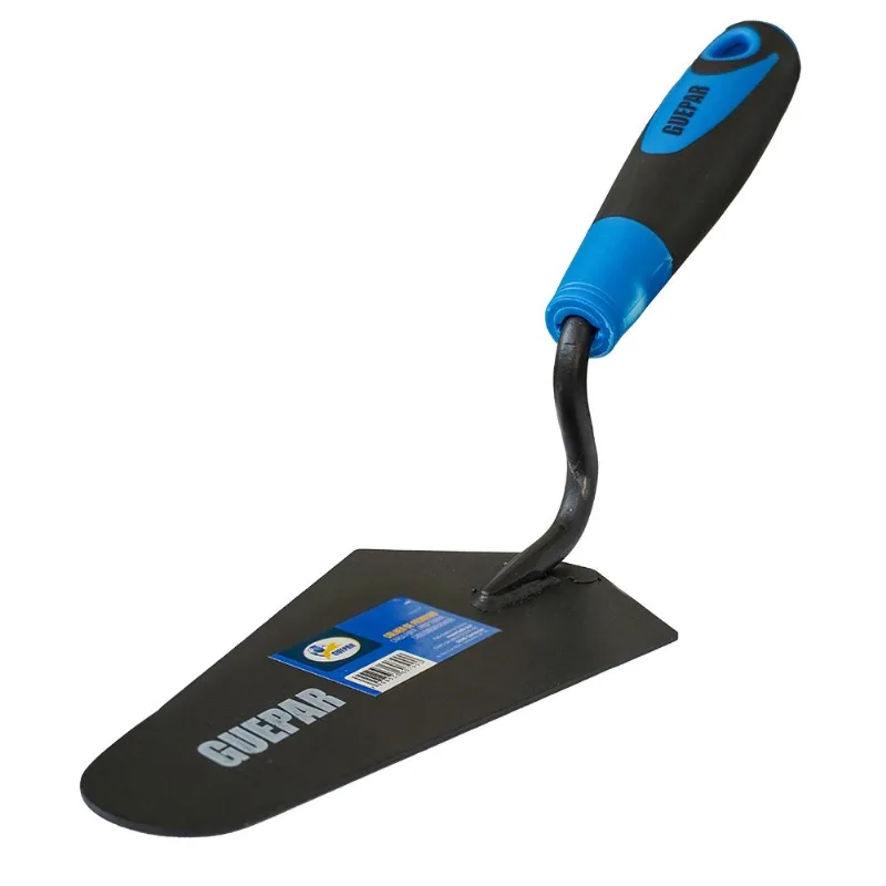 Colher de Pedreiro Reta 8" Carga Forte Cabo Fibra Forjada Guepar