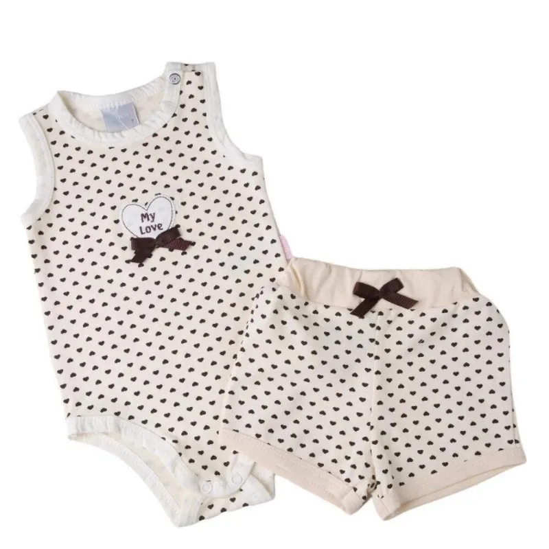 Conjunto Bebê Miniclo P Off White 1227907 (MP)