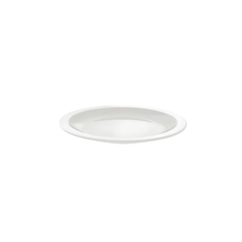 Prato de Sobremesa em Porcelana Paola Branco 21CM - 96600106 - Tramontina - Tramontina