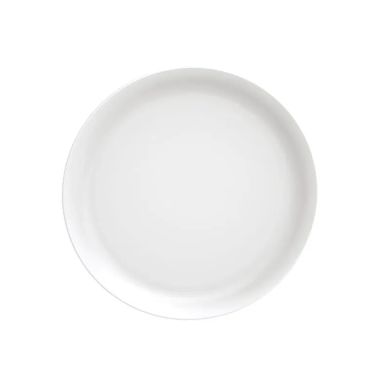 Prato Pizza Paola em Porcelana Liso Alto Brilho Branco Tramontina 28CM - Tramontina - Agro