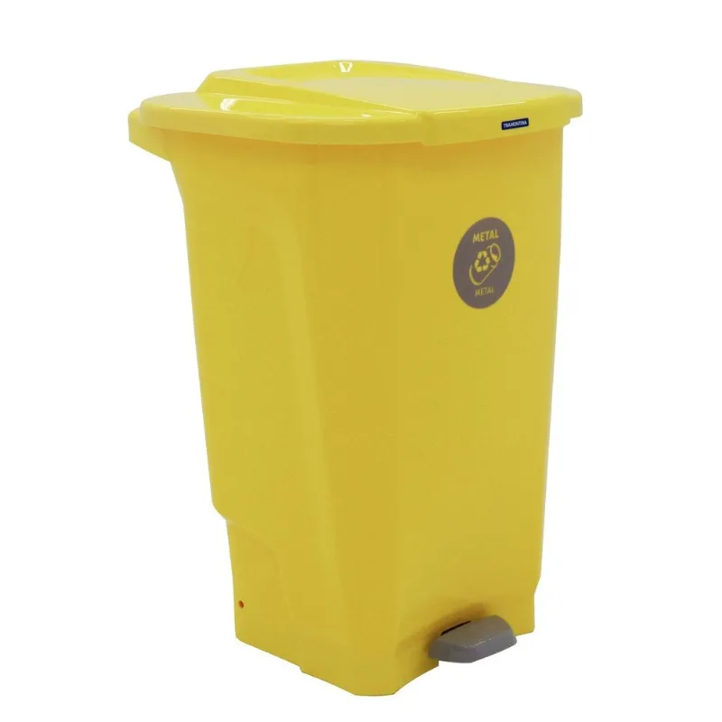 Lixeira Tramontina T-Force 100L Amarelo (MP) - Tramontina