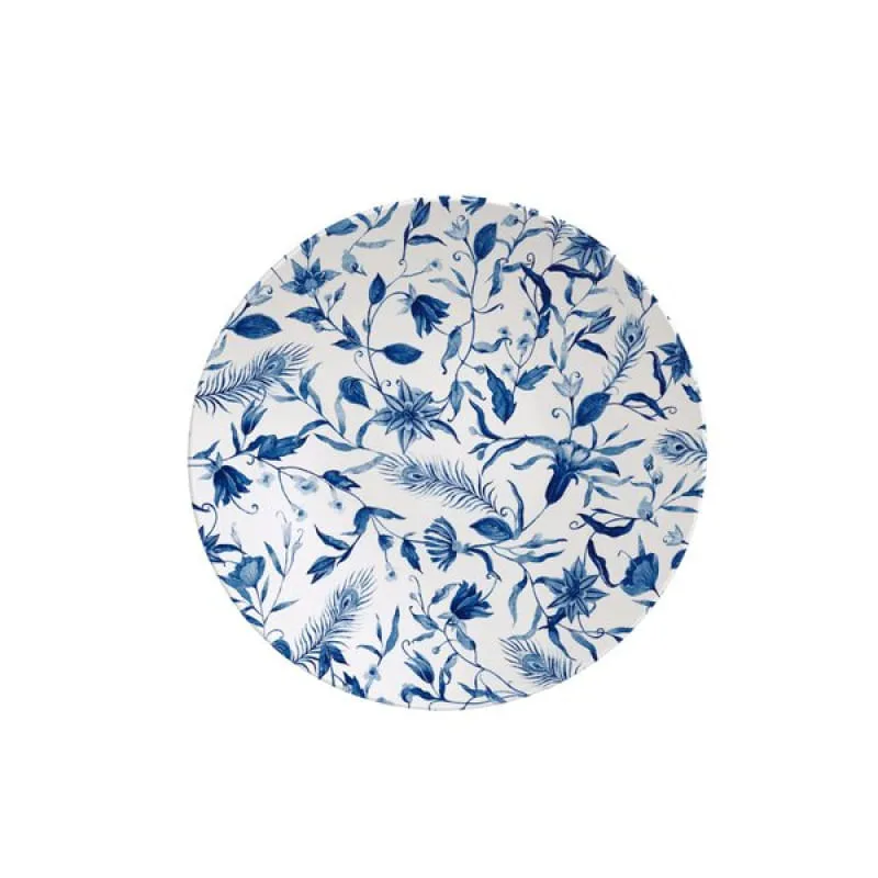 Prato Raso Tramontina Floral Porcelana Decorada 25cm Tramontina - Tramontina