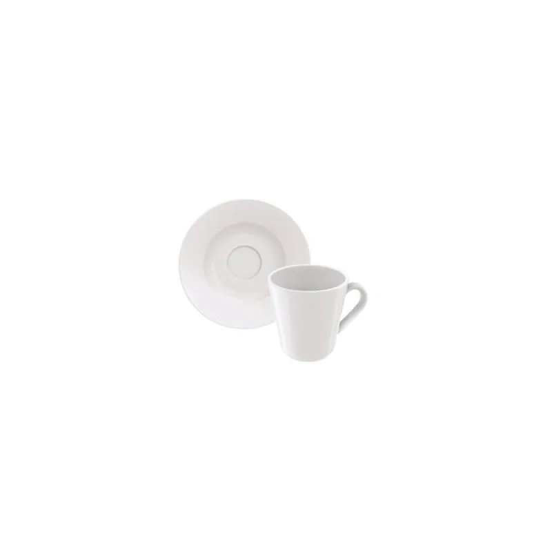 Conjunto Xícara Pires Café Tramontina Leonora Porcelana Tramontina - Tramontina - Utilidades Domesticas