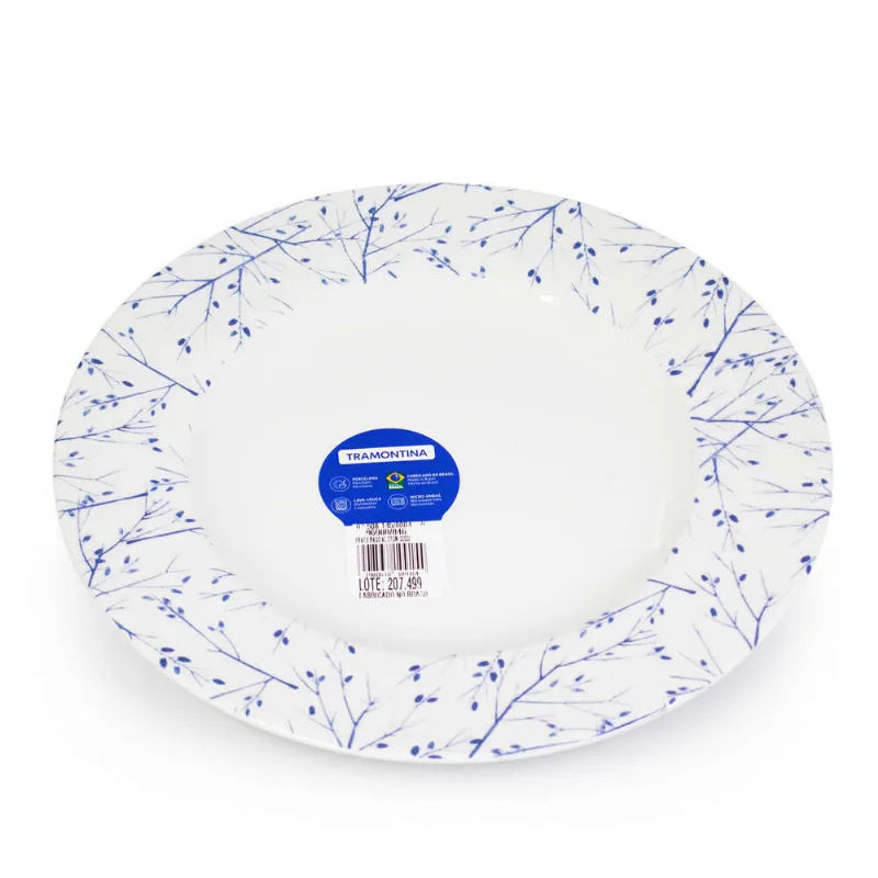 Prato de Porcelana Raso 27cm Sissi Tramontina - Tramontina
