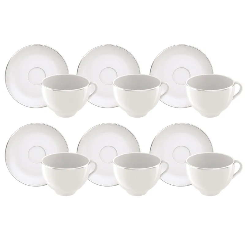 Kit Xícaras Chá Tramontina Atena 250ml - Tramontina - Utilidades Domesticas
