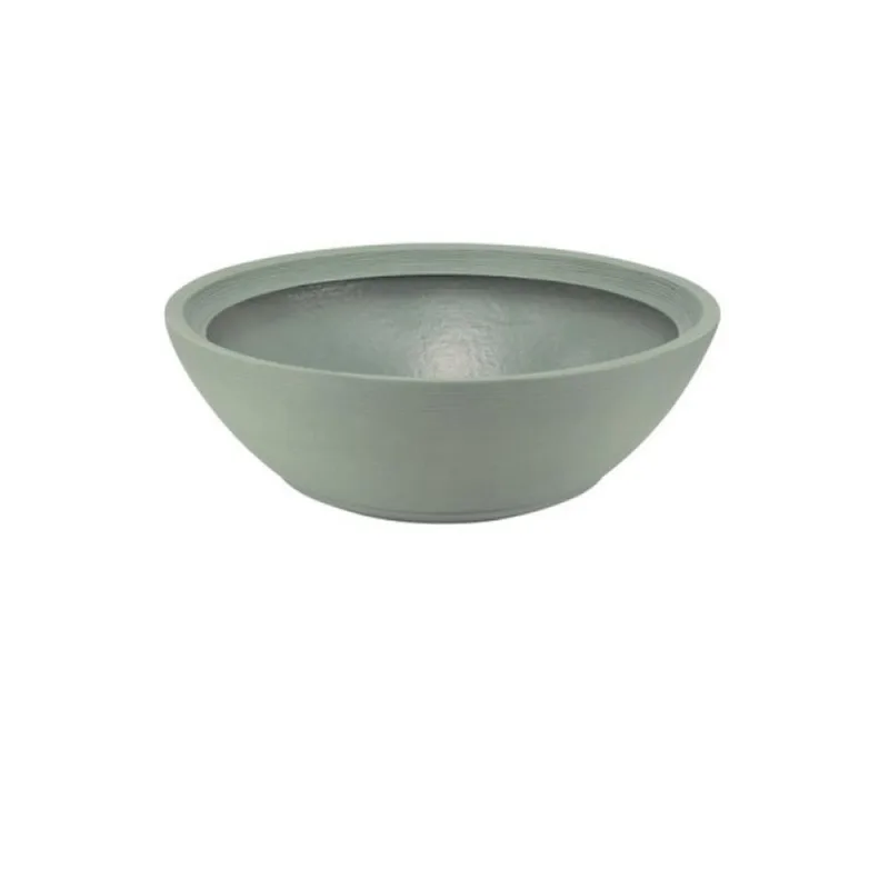 Vaso Tramontina Indi Polietileno Verde Sálvia 22cm Tramontina