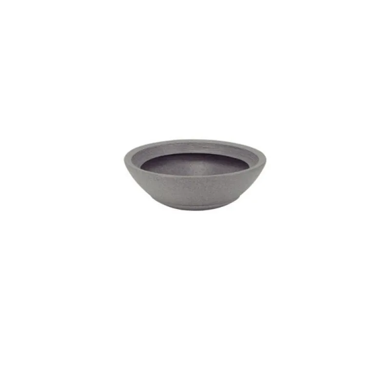 Vaso Indi Tramontina Polietileno Granito Pedra 13cm Tramontina