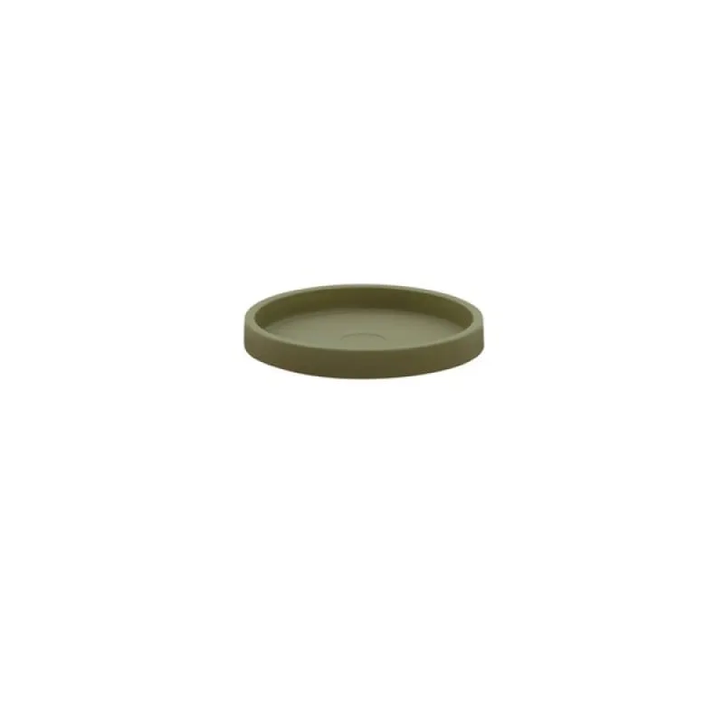 Prato para Vaso Tramontina Polietileno Verde Oliva M Tramontina - Tramontina