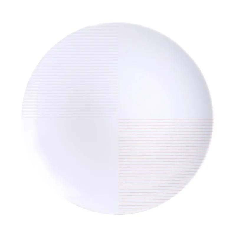 Prato Sobremesa Tramontina Grid em Porcelana Decorada 21 cm - Tramontina