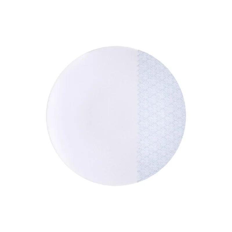 Prato Sobremesa Tramontina Aquarius em Porcelana Decorada 21 - Tramontina