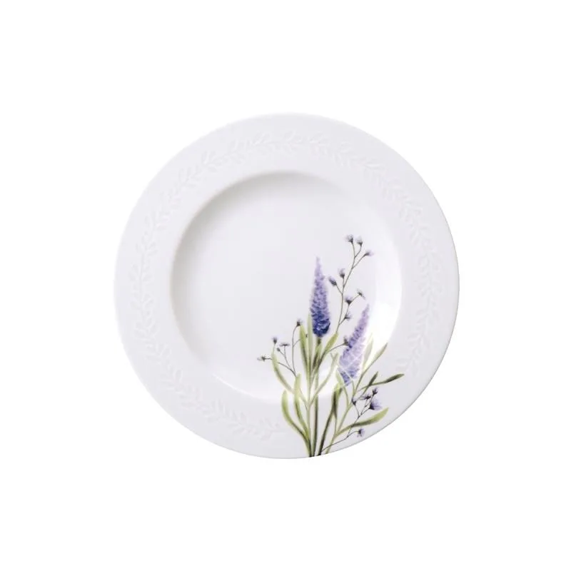 Prato Sobremesa Tramontina Lilla 21cm em Porcelana Decorada - Tramontina - Utilidades Domesticas