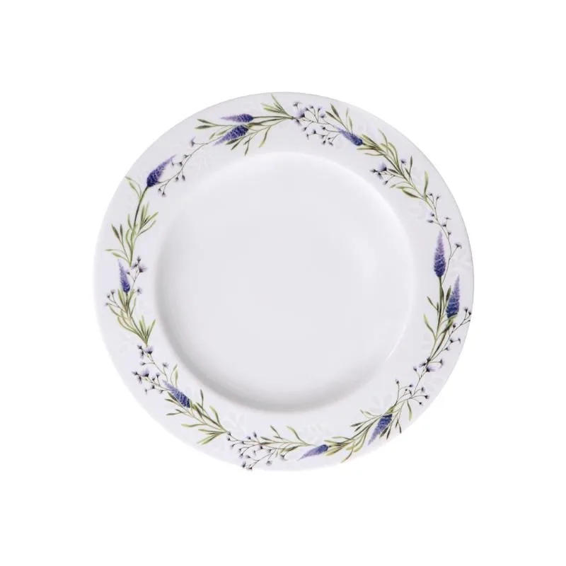 Prato Fundo Tramontina Lilla 23cm em Porcelana Decorada - Tramontina