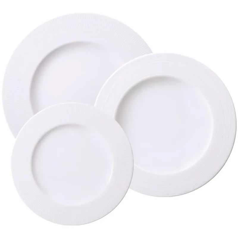 Jogo De Pratos Tramontina Nexus Em Porcelana Decorada 12 Peças - 96589045 - Tramontina