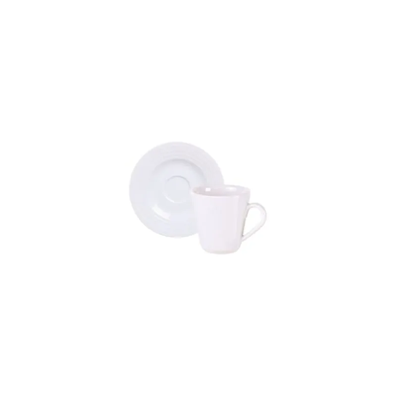 Conjunto Xícara Pires Café Tramontina Vibrare Porcelana 70ml 2 Peças Tramontina - Tramontina