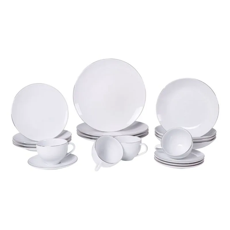 Aparelho de Jantar Tramontina Atena em Porcelana Decorada 20 Peças Jogo de Pratos Tramontina - Tramontina