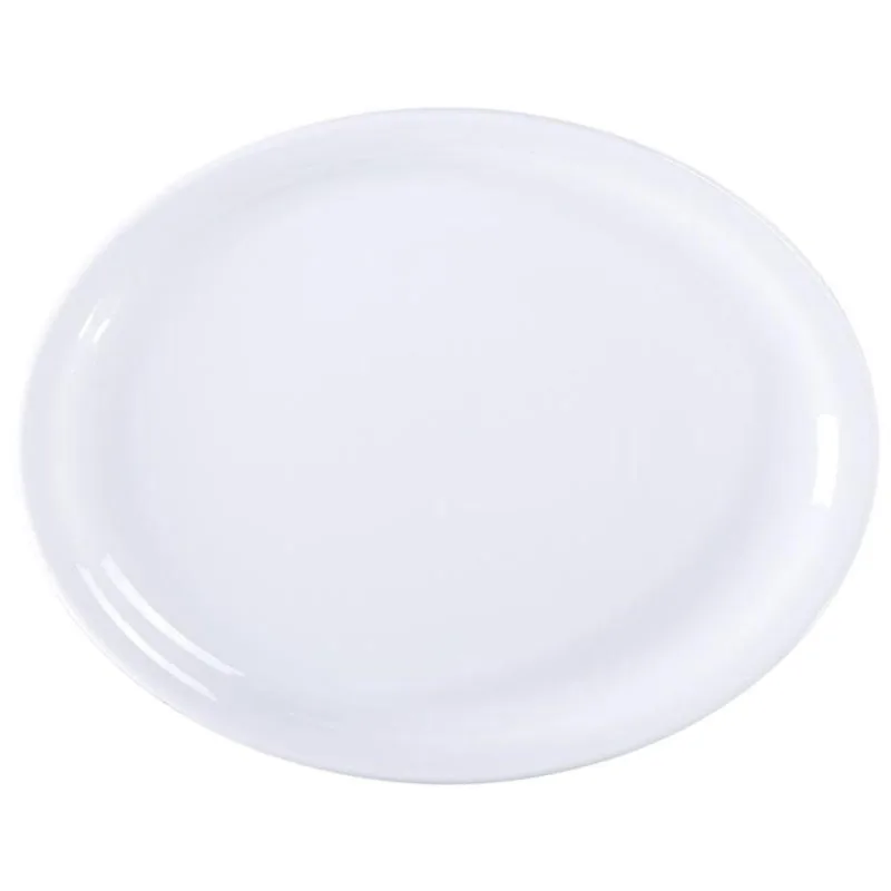 Prato Steak Tramontina Paula Em Porcelana Branca 31cm - Tramontina