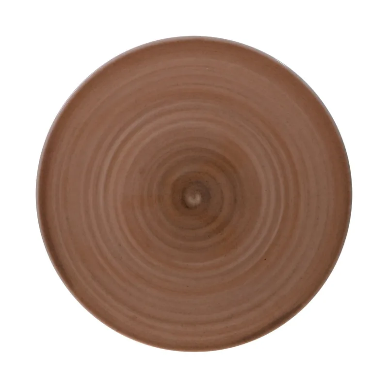 Prato Raso Tramontina Paraty Mocha Em Porcelana 30 Cm - Tramontina