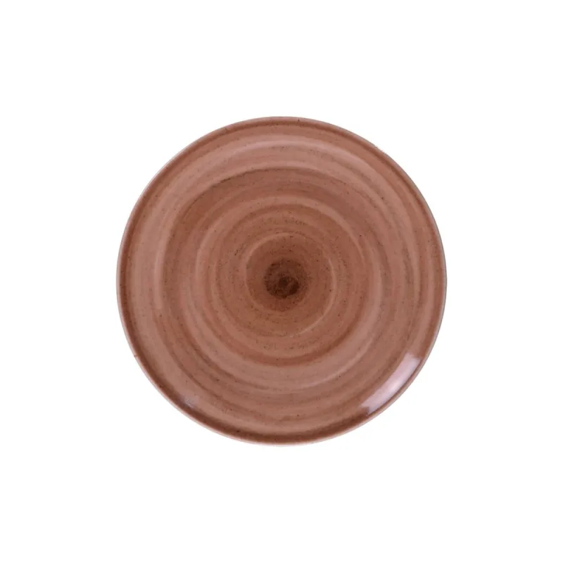 Prato Sobremesa Tramontina Paraty Mocha Em Porcelana 19 Cm - Tramontina