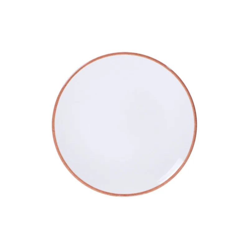 Prato Sobremesa Tramontina Jeri Mocha em Porcelana 23 cm Tramontina - Tramontina