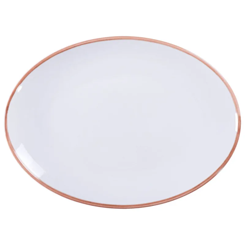 Travessa Oval Tramontina Jeri Mocha em Porcelana 40cm Tramontina - Tramontina