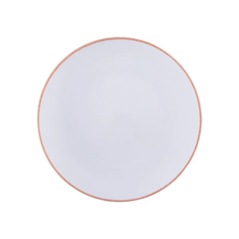 Prato Raso Tramontina Jeri Mocha em Porcelana 25 cm Tramontina - Tramontina