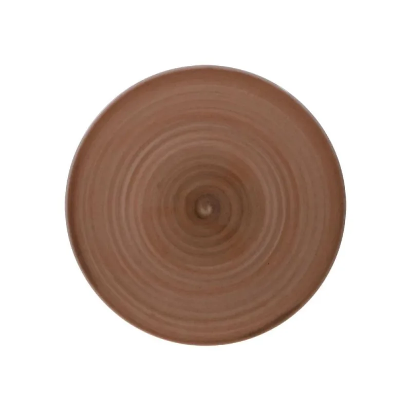 Prato Raso Tramontina Paraty Mocha em Porcelana 25 cm - Tramontina