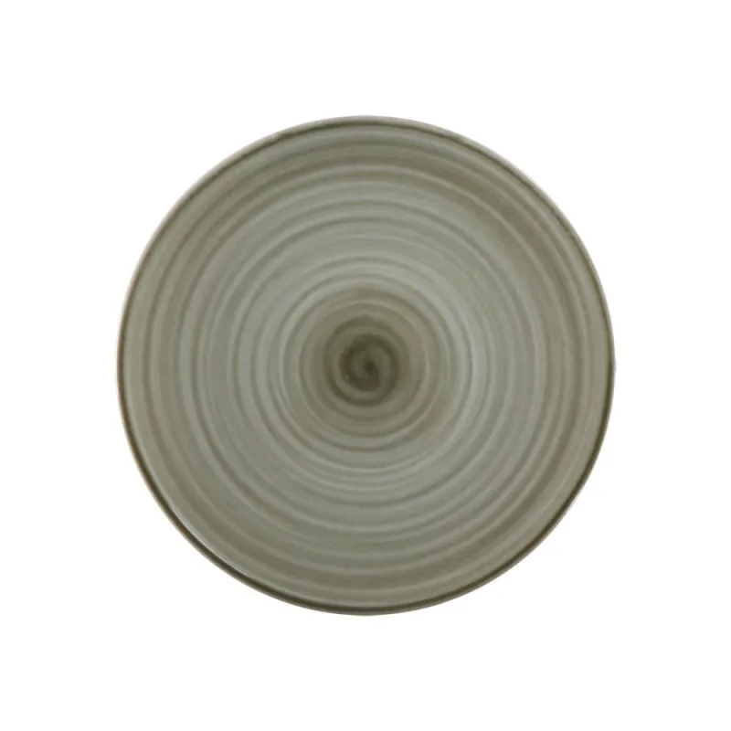 Prato Raso Porcelana Tramontina Paraty Verde 25 cm - Tramontina