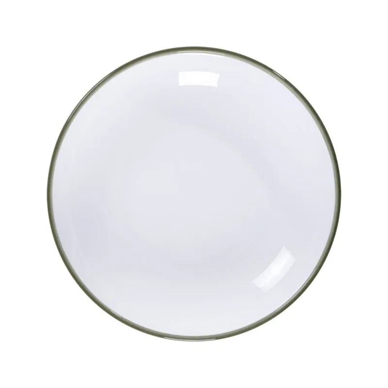 Prato Fundo Tramontina Jeri Verde Em Porcelana 25 Cm - Tramontina
