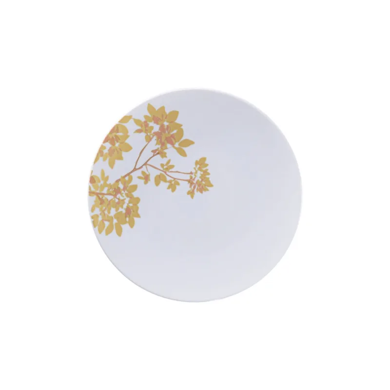 Prato Sobremesa Tramontina Amarilis Em Porcelana 21 Cm - Resistente A Micro-ondas E Lava-louças - Tramontina