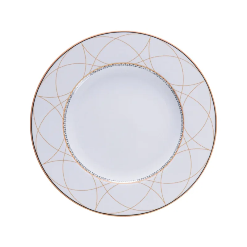 Prato Raso Tramontina Solaris 28 Cm Em Porcelana Decorada - Tramontina