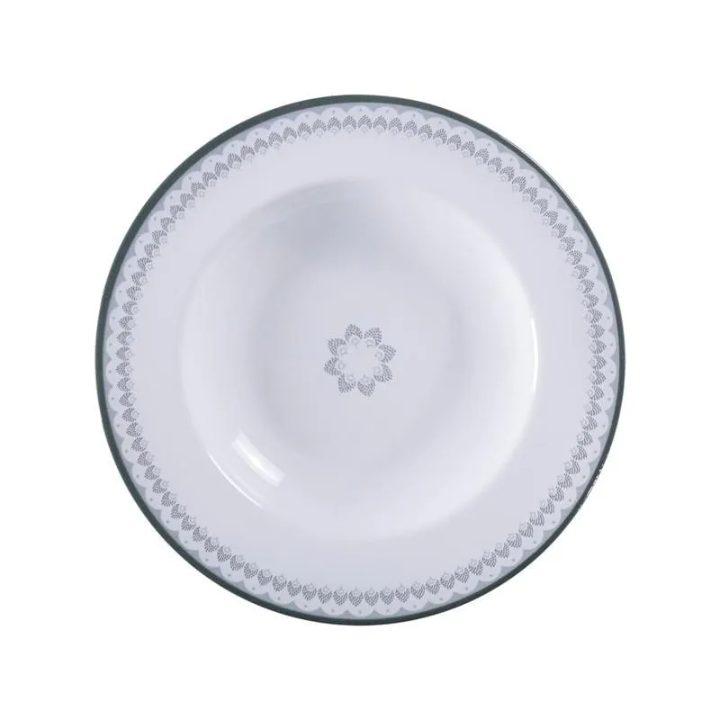 Prato Fundo Tramontina em Porcelana Decorada Zenith 23cm - Tramontina