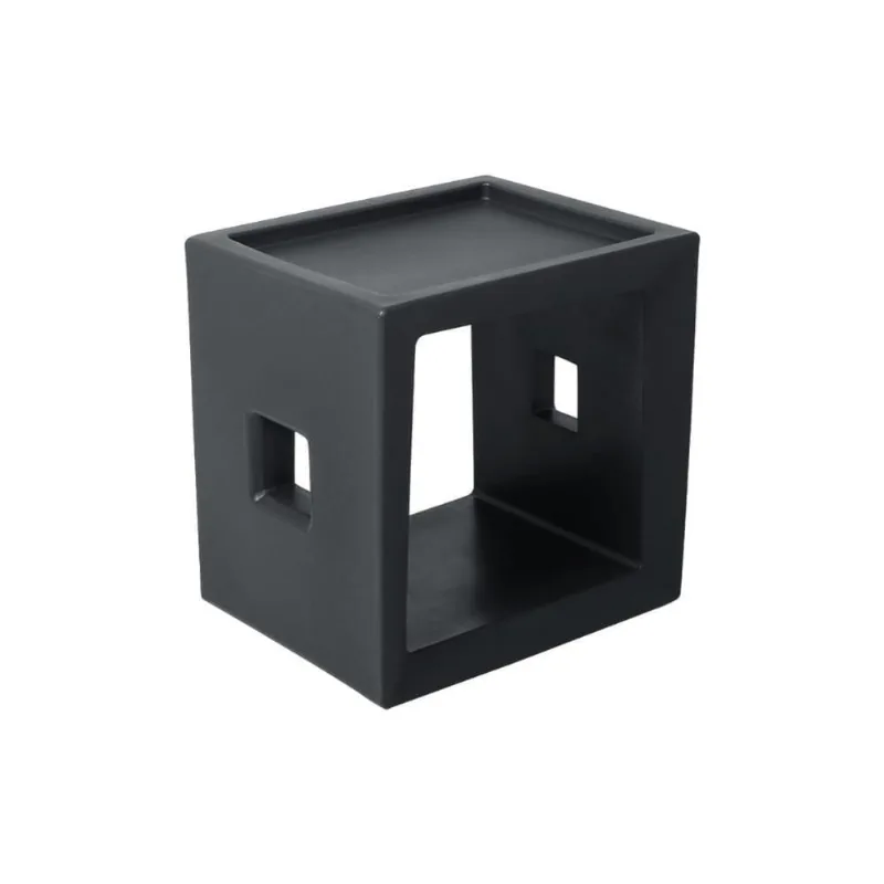 Estante Cubo Casa Delta 1 Prateleira Polietileno 39,5CM Grafite Tramontina - Tramontina