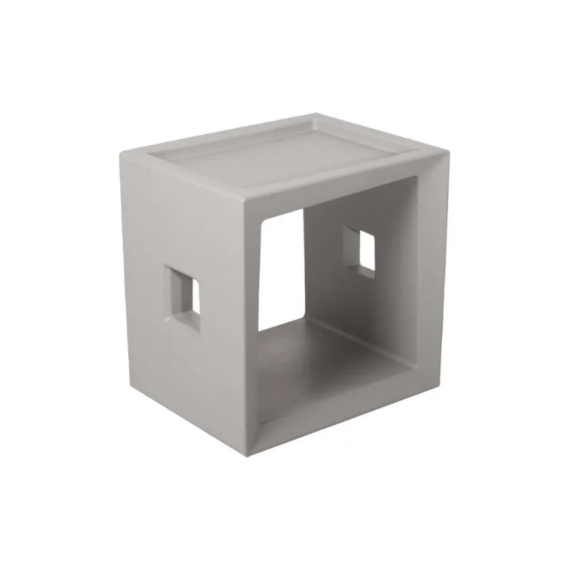 Estante Cubo Casa Delta 3 Prateleiras Polietileno 39,5CM Cinza Tramontina - Tramontina