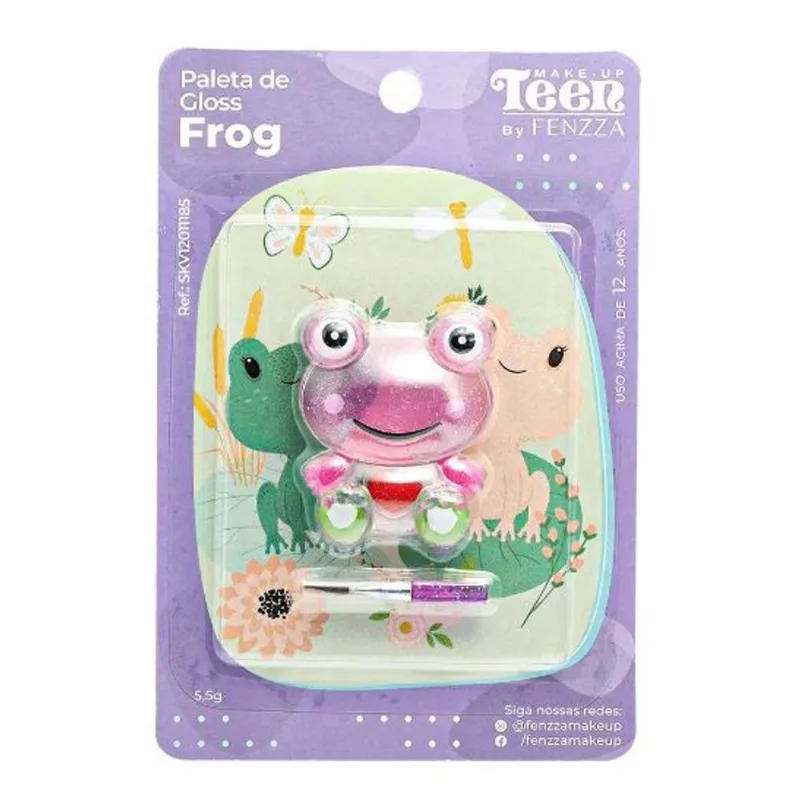 Fenzza Paleta de Gloss Frog Teen Fenzza SKV-12011185